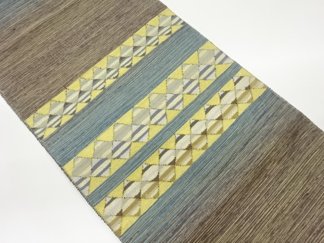 JAPANESE NAGOYA OBI / WOVEN STRIPE
